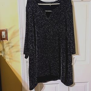 Simply Emma blouse size 3X in Silver